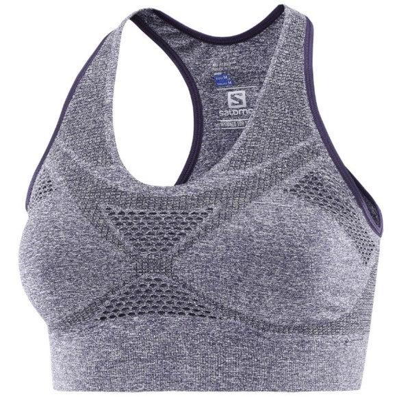 salomon medium impact bra
